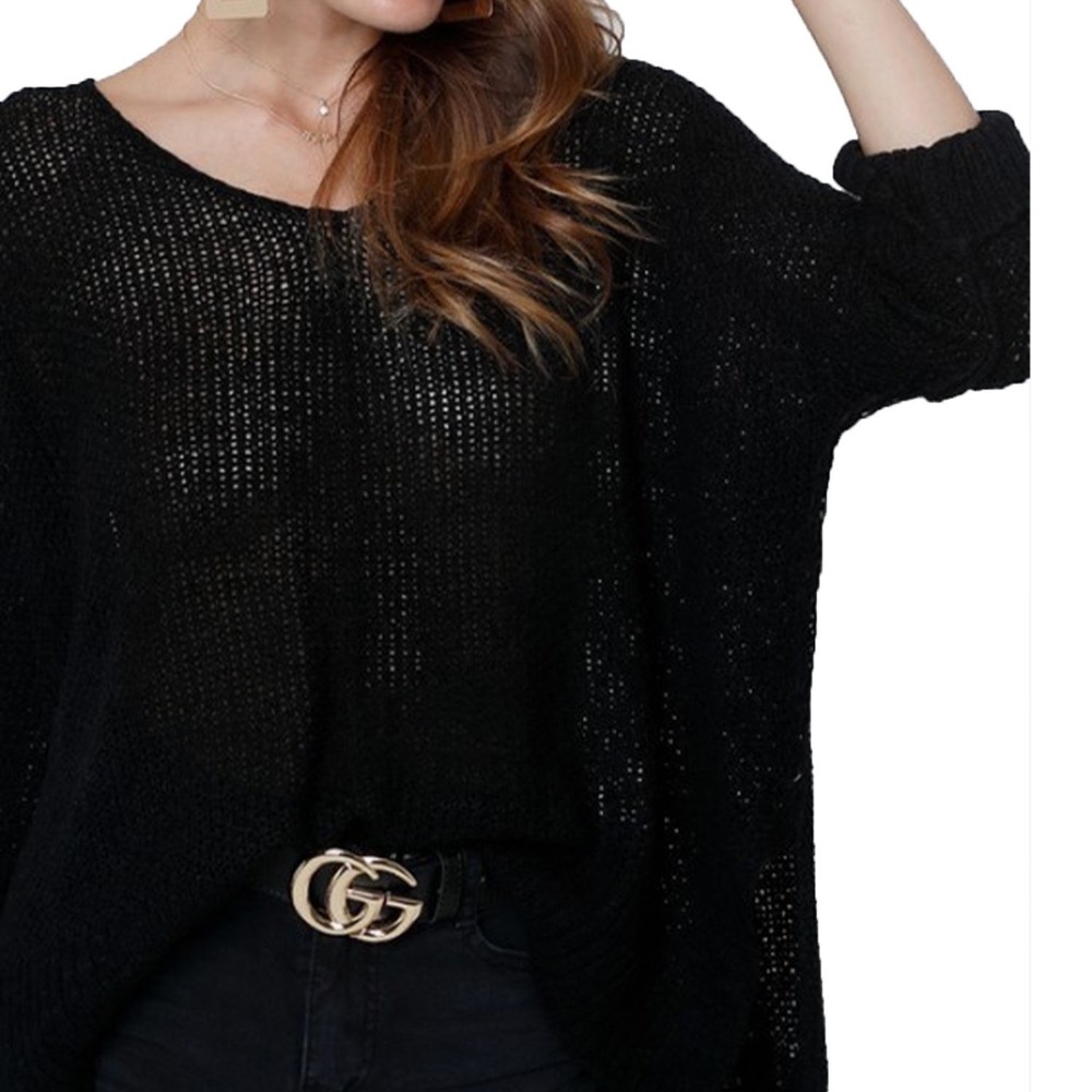 ADORA black sweater